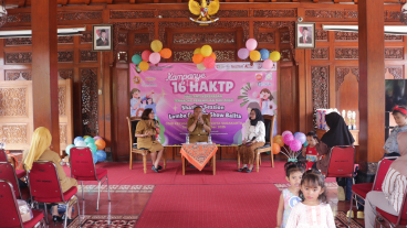 Kecamatan Jebres Gelar Kampanye 16 HAKTP melalui Sharing Session dan Lomba Fashion Show Balita