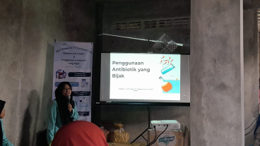 Termasuk 10 Ancaman Kesehatan Global, Edukasi Penggunaan Antibiotik dengan Bijak Cegah Resistensi Menjadi Tema KKN Tematik Farmasi UNS di Dusun Randusari, Kelurahan Mojosongo, Kecamatan Jebres