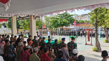 Pembukaan TMMD Sengkuyung Tahap IV TA. 2025 di Kelurahan Kepatihan Kulon